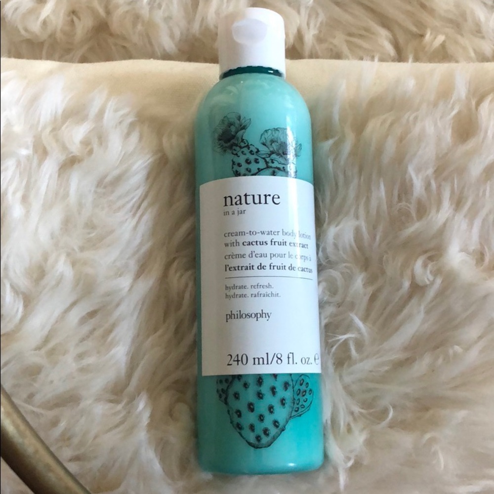 Philosophy-body lotion with cactus fruit extract